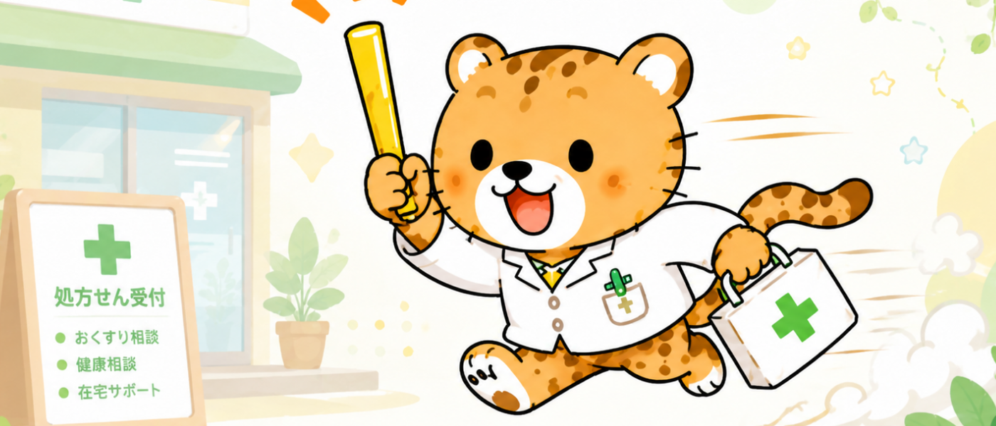 スピードチーターの取り組みイラスト
